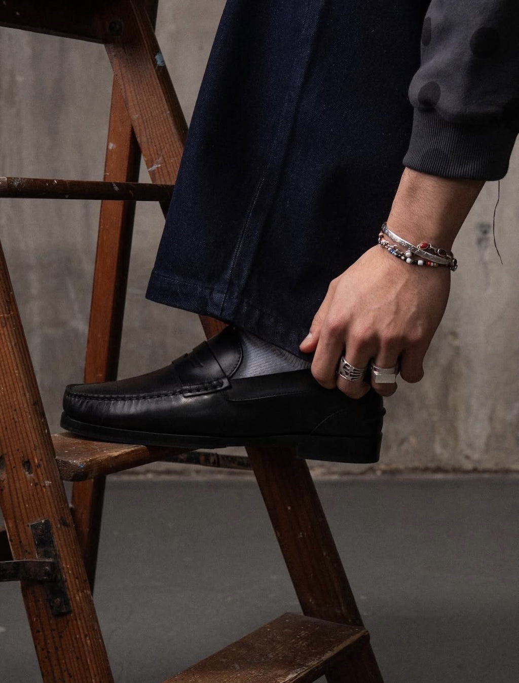 Carciami x White Coffee Loafer